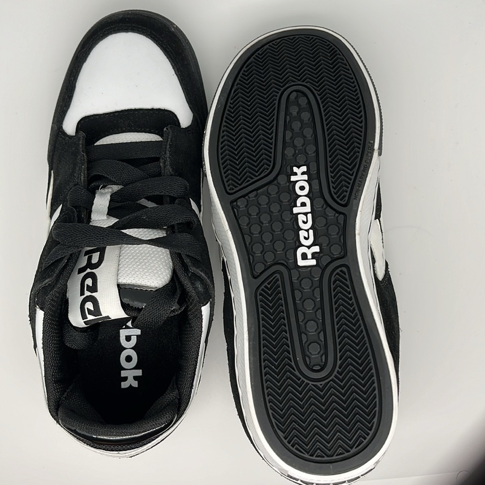 Reebok BB 4000 White Black Retro Rare Men's Skate Shoes Sneakers Size 6.5 -‎ NEW